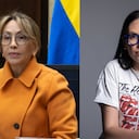 Laura García y María del Mar Pizarro.