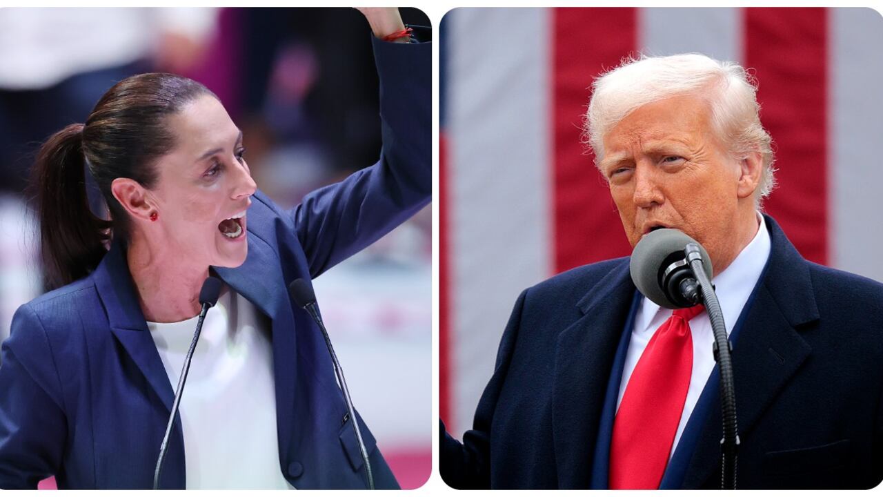 Claudia Sheinbaum y Donald Trump