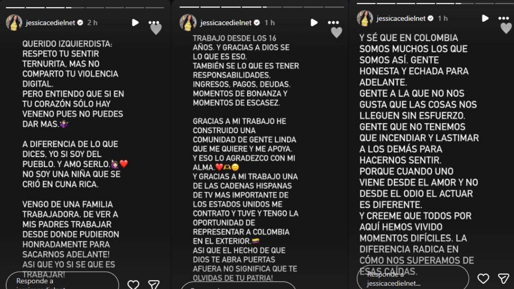 Publicación de Jessica Cediel