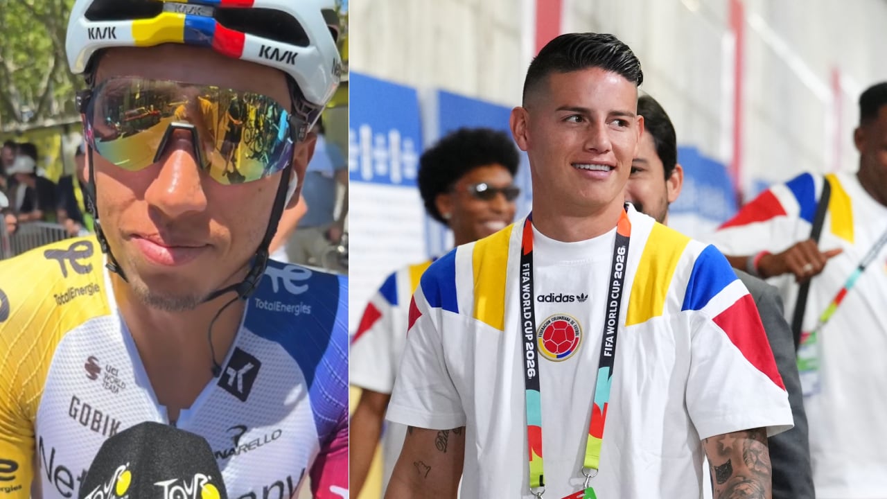 Egan Bernal no fue ajeno al partido que se juega esta tarde entre la Selección Colombia y Suiza por el Mundial 2026.
