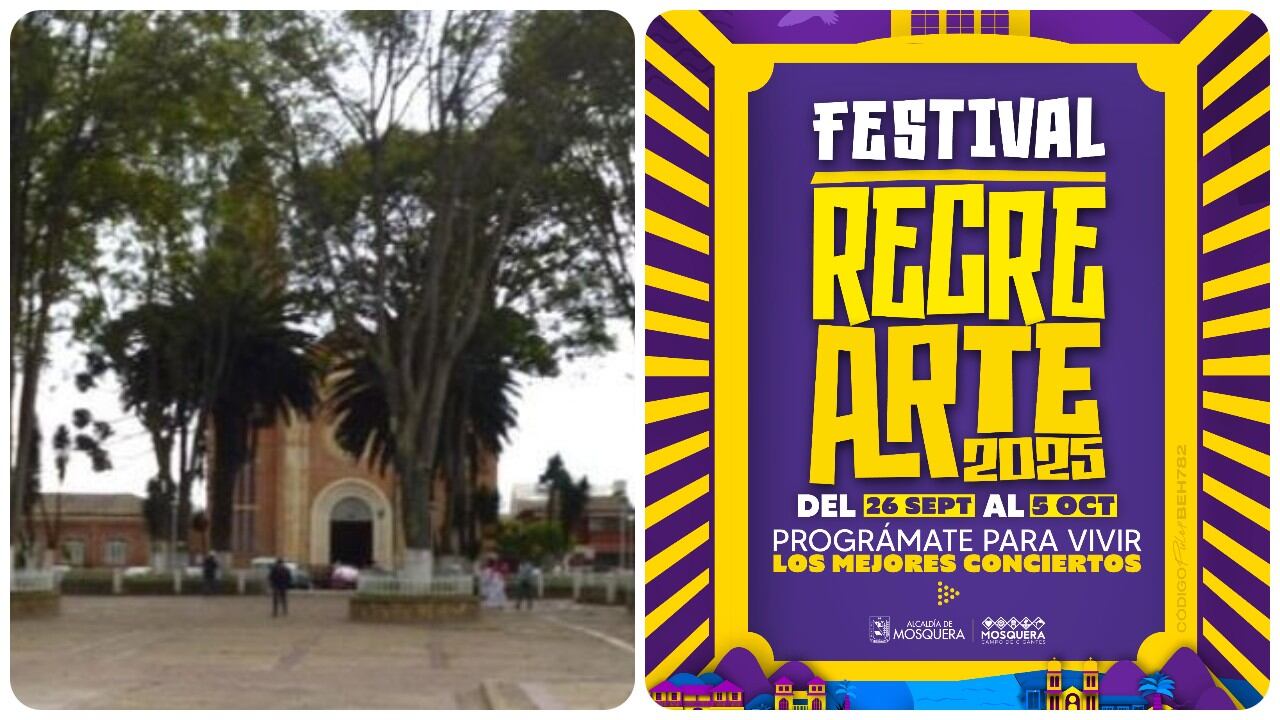 Entre el 26 de septiembre y el 5 de octubre se desarrollará el festival Recrearte, en Mosquera, Cundinamarca.