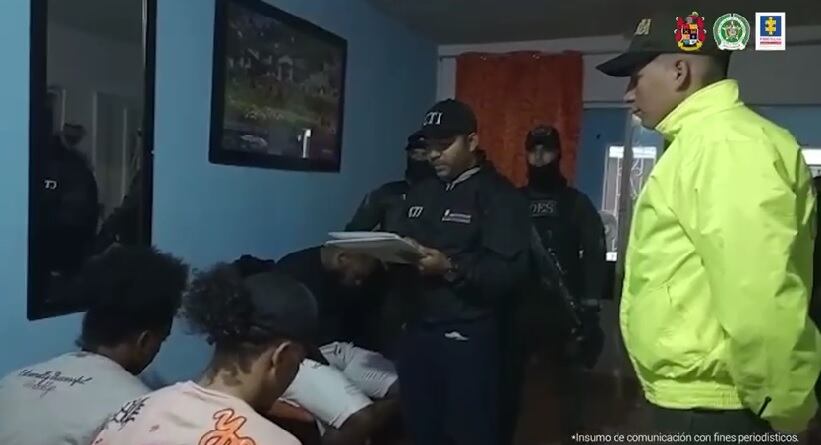 A la cárcel tres presuntos integrantes de una oficina de sicarios señalados por el homicidio de un hombre en Palmira, Valle.