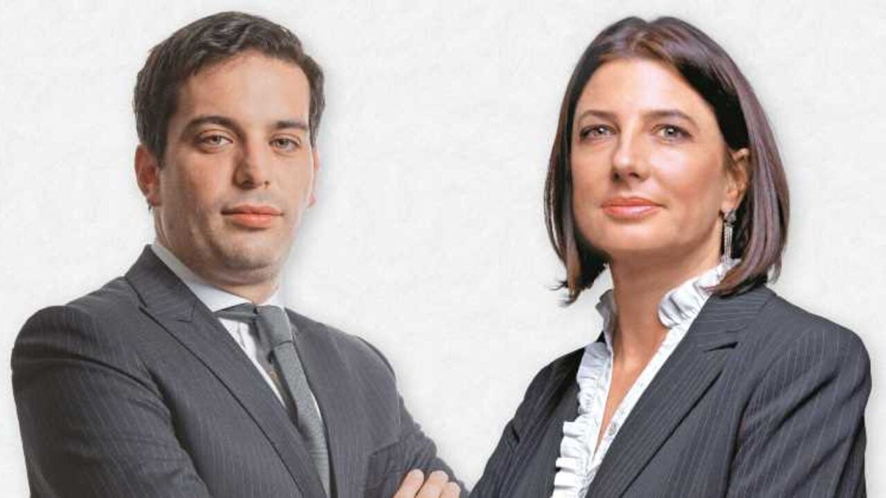 Simón Gaviria (Director del DNP9 y Ana María Ibáñez (Exdecana de Economía de la Universidad de los Andes)