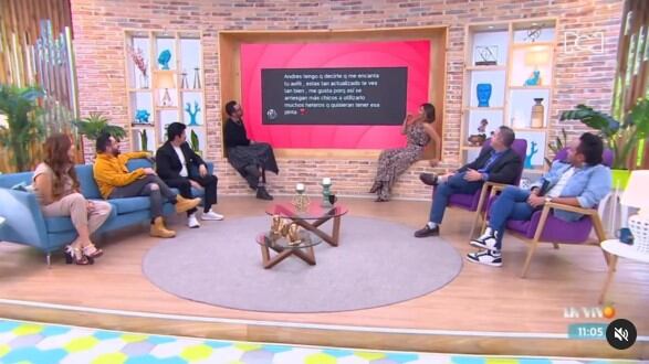 El presentador de Buen Día Colombia lució una falda