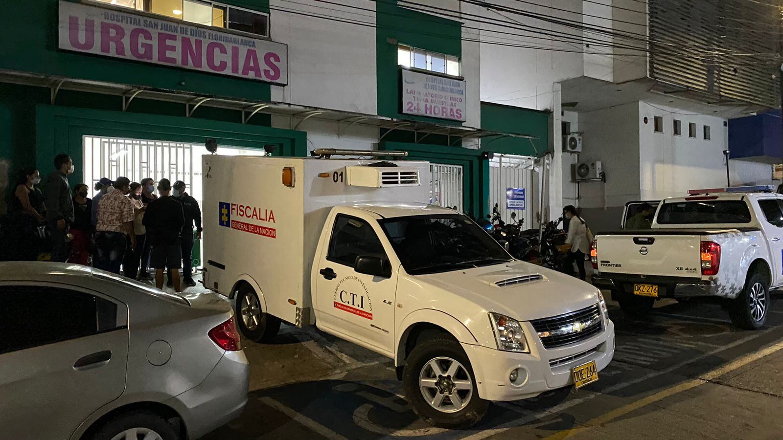 Tanto víctima como victimario fueron llevados al Hospital San Juan De Dios en Floridablanca.