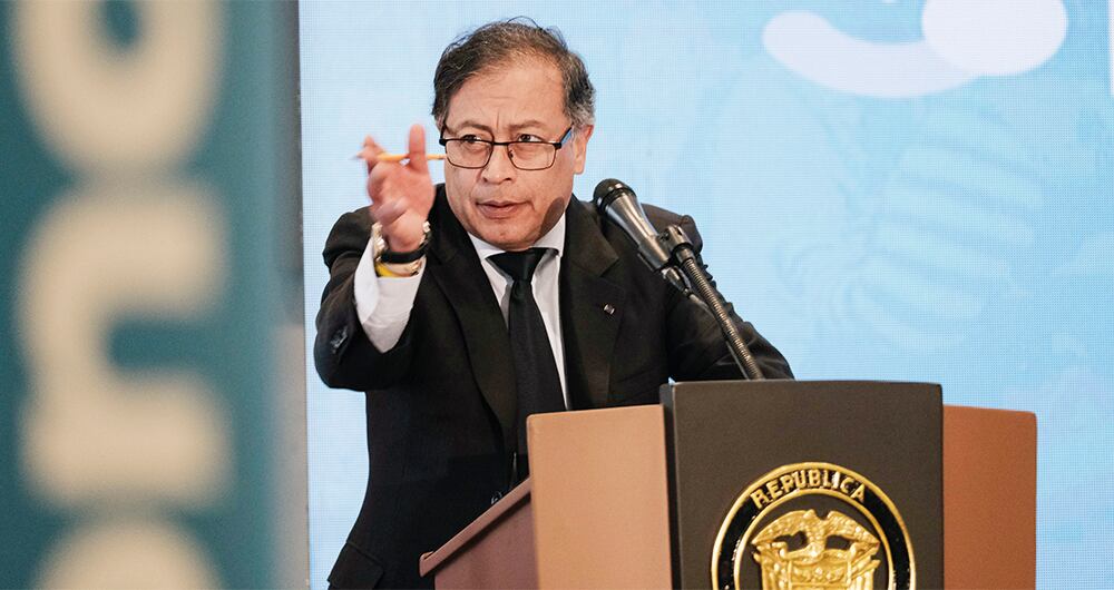 Presidente Gustavo Petro. 
