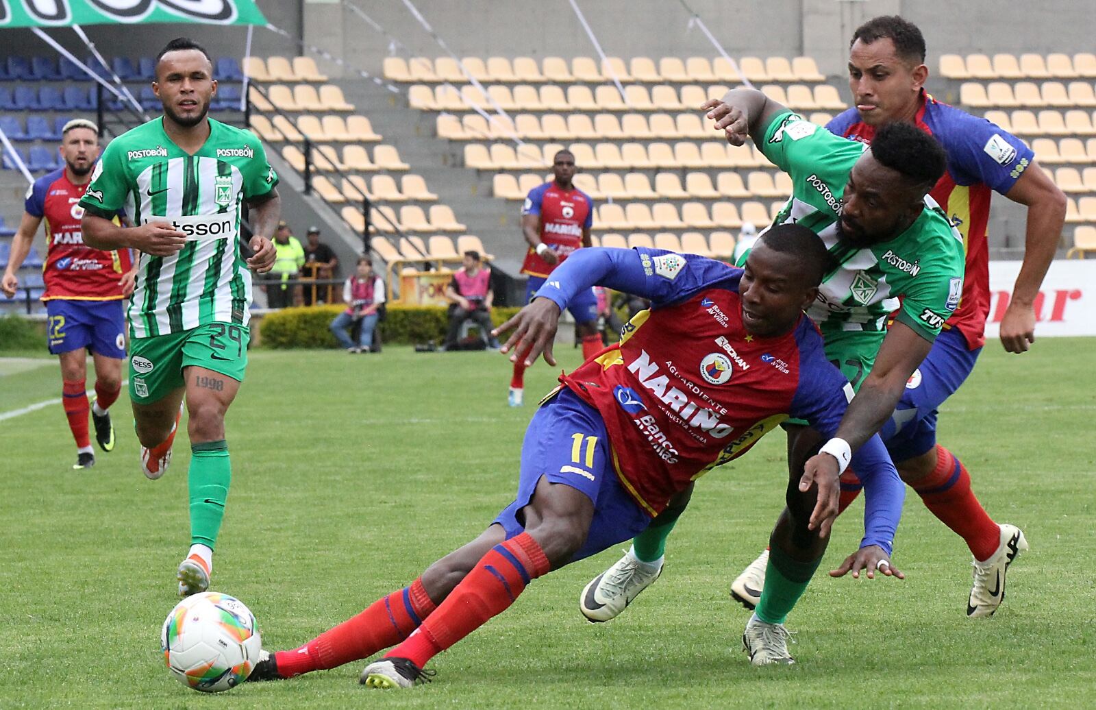 Liga Betplay, Atletico Nacional vs Deportivo Pasto