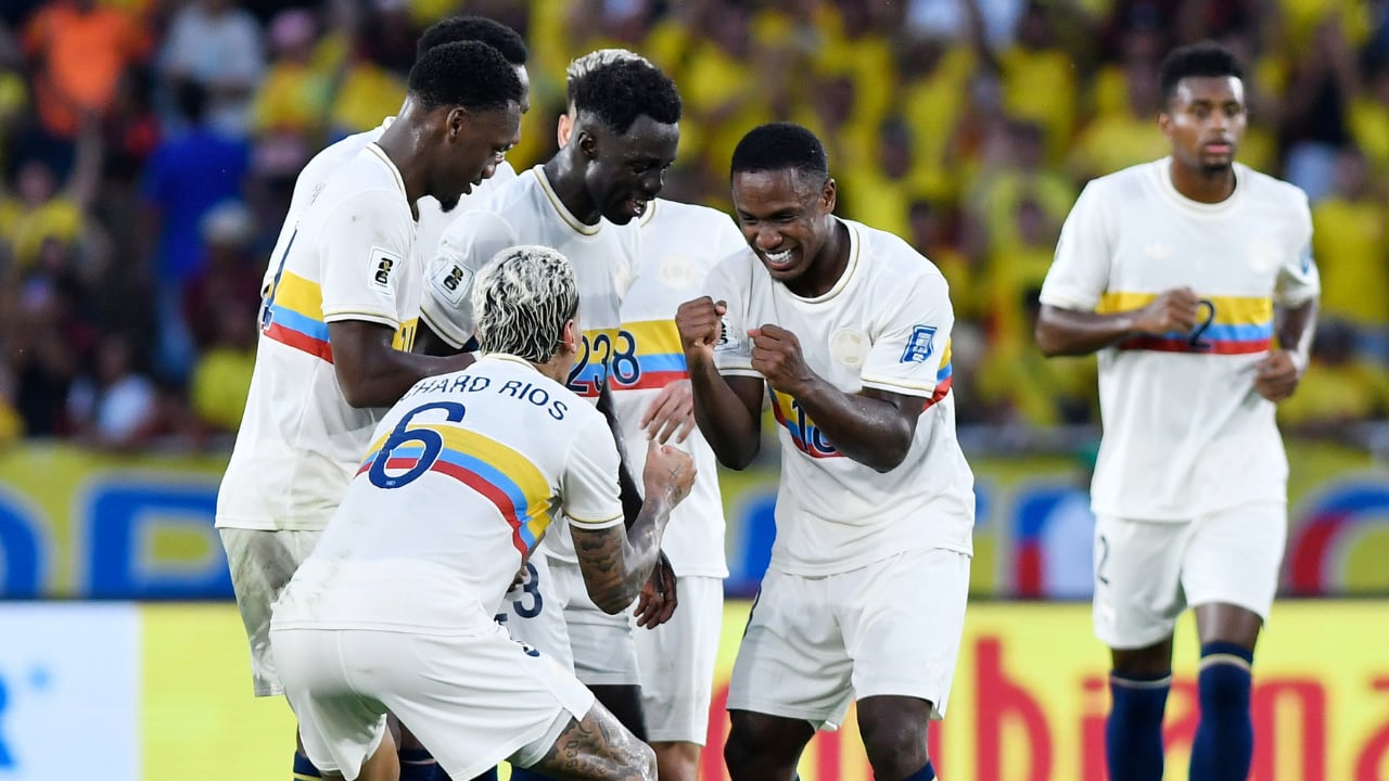 Imagen de la Selección Colombia ante Chile, por Eliminatorias al Mundial 2026 (octubre 2024).