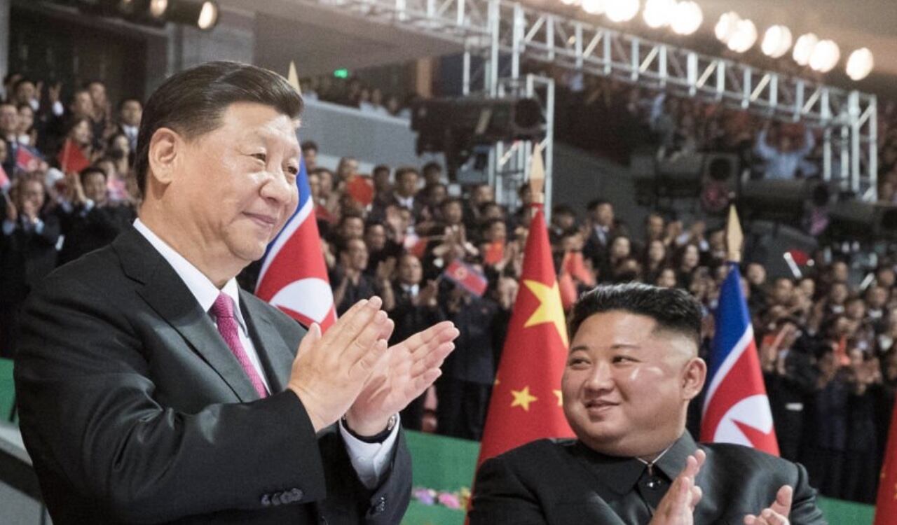 En 2019, Xi Jinping visitó a Kim Jong Un en Corea del Norte