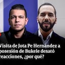 Visita de Jota Pe Hernández a posesión de Bukele desató reacciones, ¿por qué?