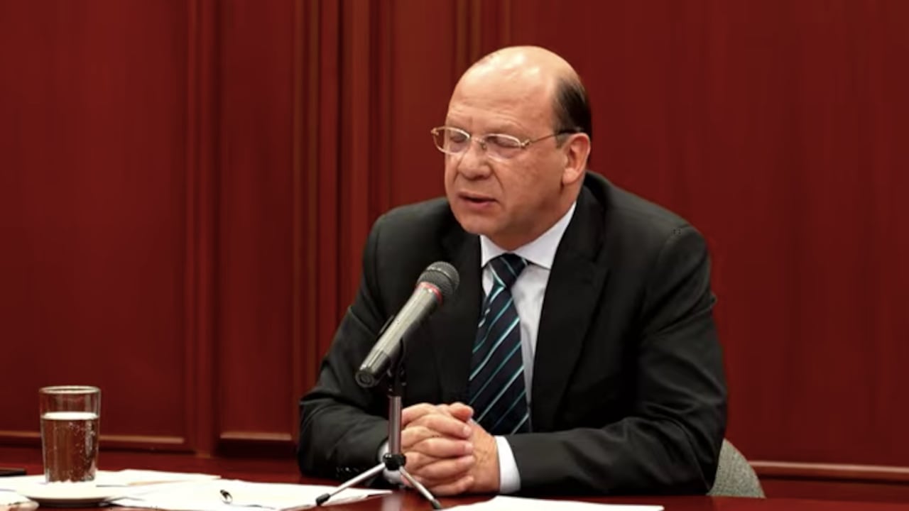 Germán Ávila, ministro de Hacienda.