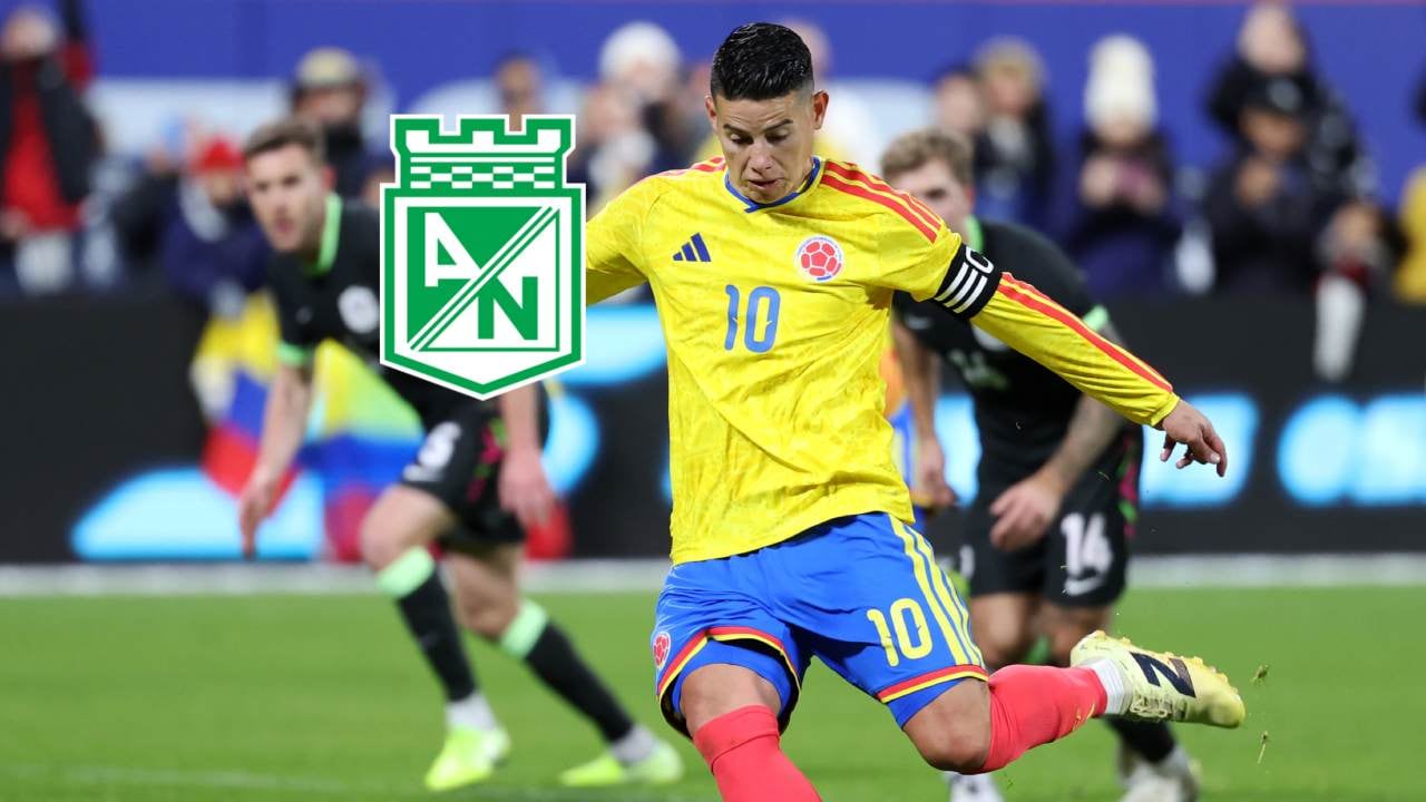 James Rodríguez en la Selección Colombia.