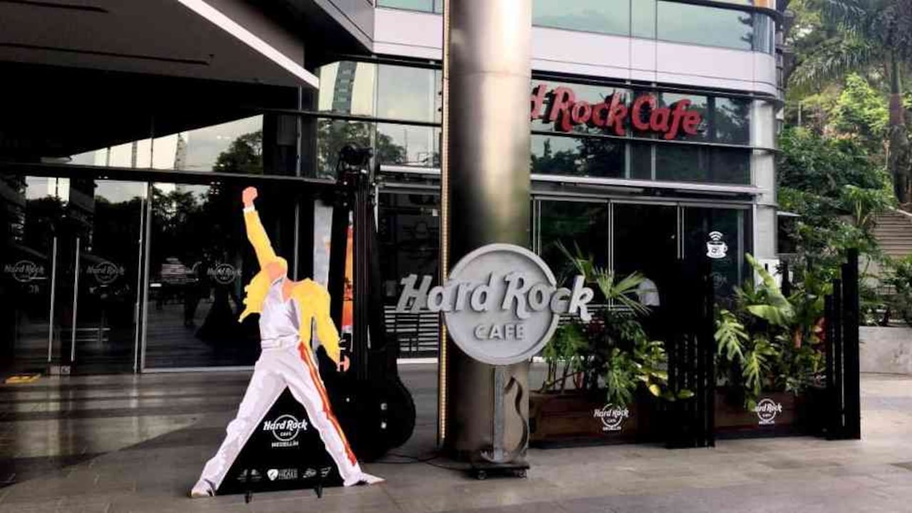 Hard Rock Café abrió en Medellín en el 2010.