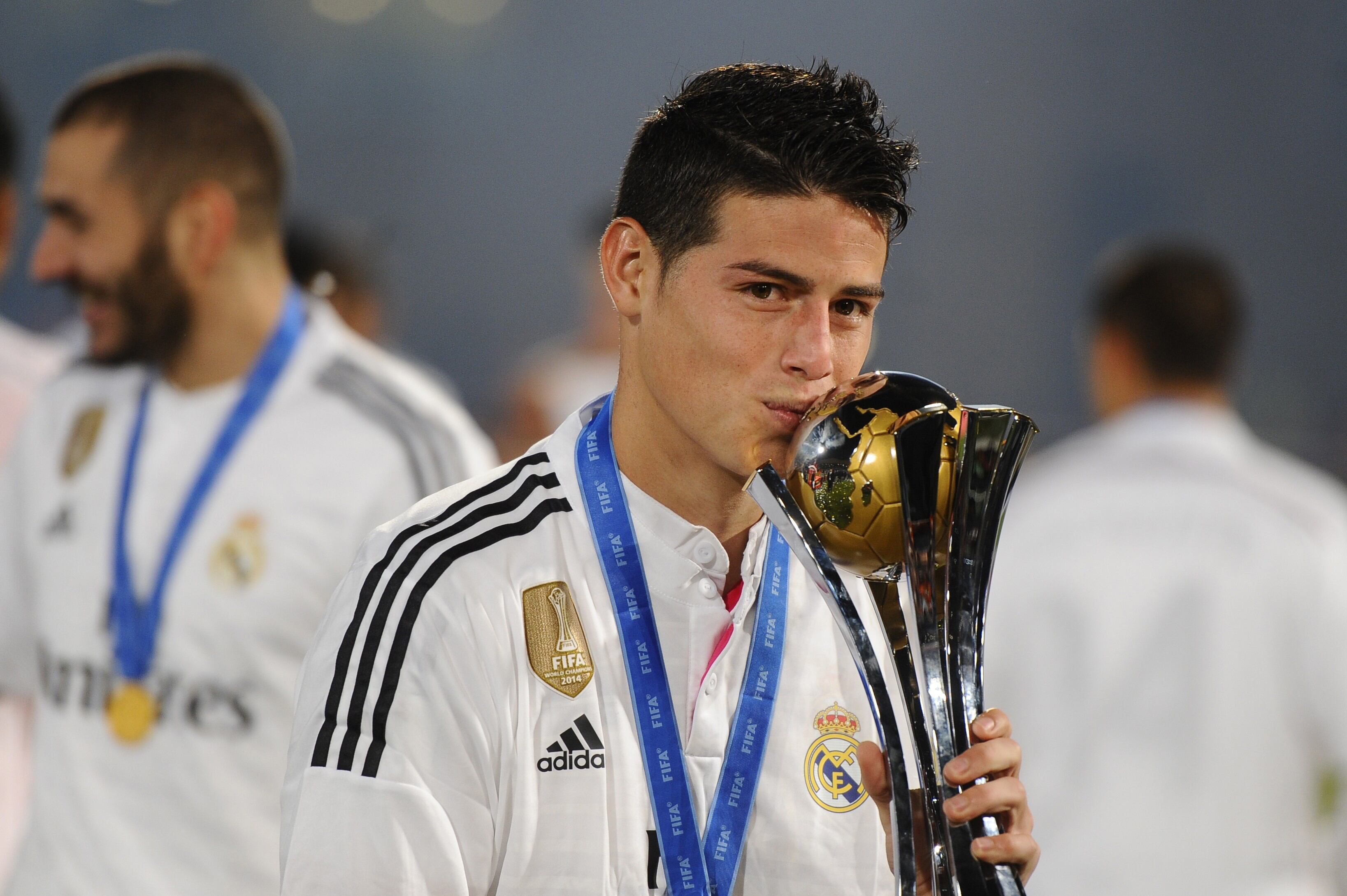 James Rodríguez campeón del Mundial de Clubes 2014.