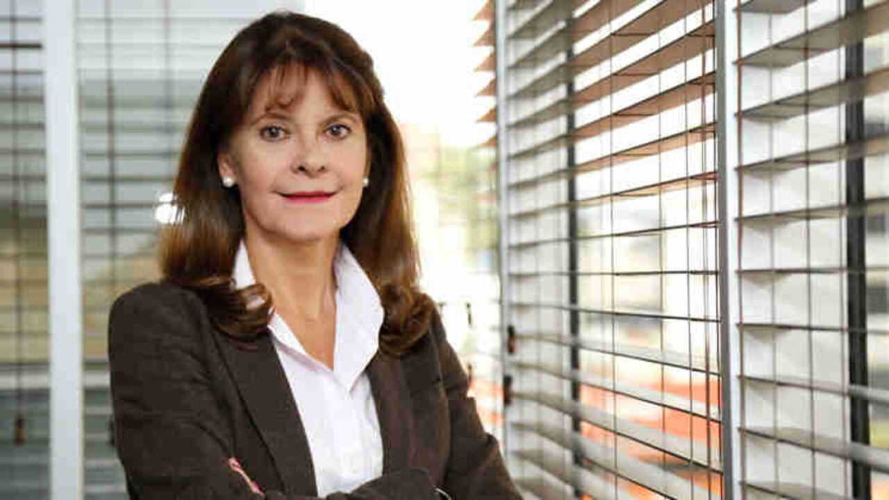 Marta Lucía Ramírez. Vicepresidenta electa de Colombia.