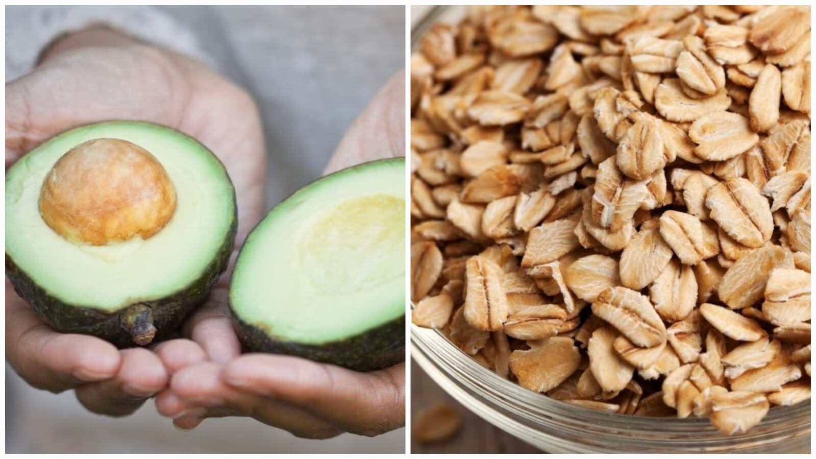 El aguacate y la avena tienen múltiples beneficios para la hidratación de la piel y para atenuar la presencia de arrugas.