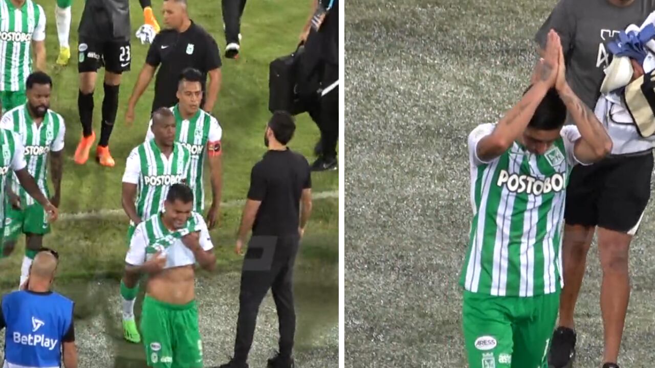 Emanuel Olivera le pidió disculpas a la afición camino a los vestuarios