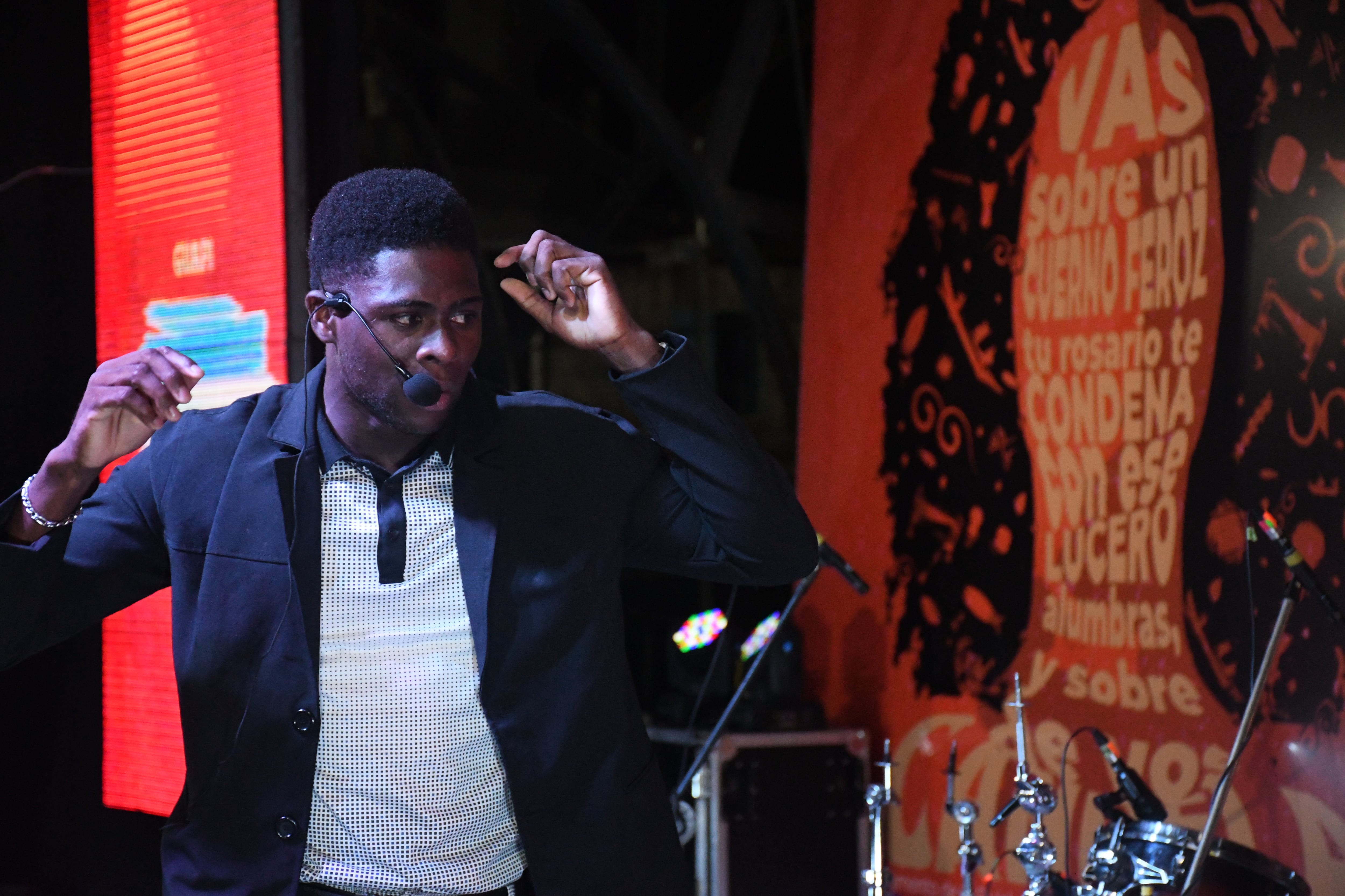 Yuil Hinestroza, de Guapi, fue el ganador  del Segundo Encuentro de Oralidad del Pacífico Sur ‘Voces de resiliencia y ancestralidad’ en la categoría de poesía.