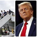 Comparación entre los deportados en los gobiernos de Joe Biden y Donald Trump.