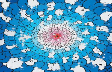 Port of Miami: esta obra hace parte de la Fabien Castanier Gallery de Los Angeles, uno de los invitados más destacados del evento.