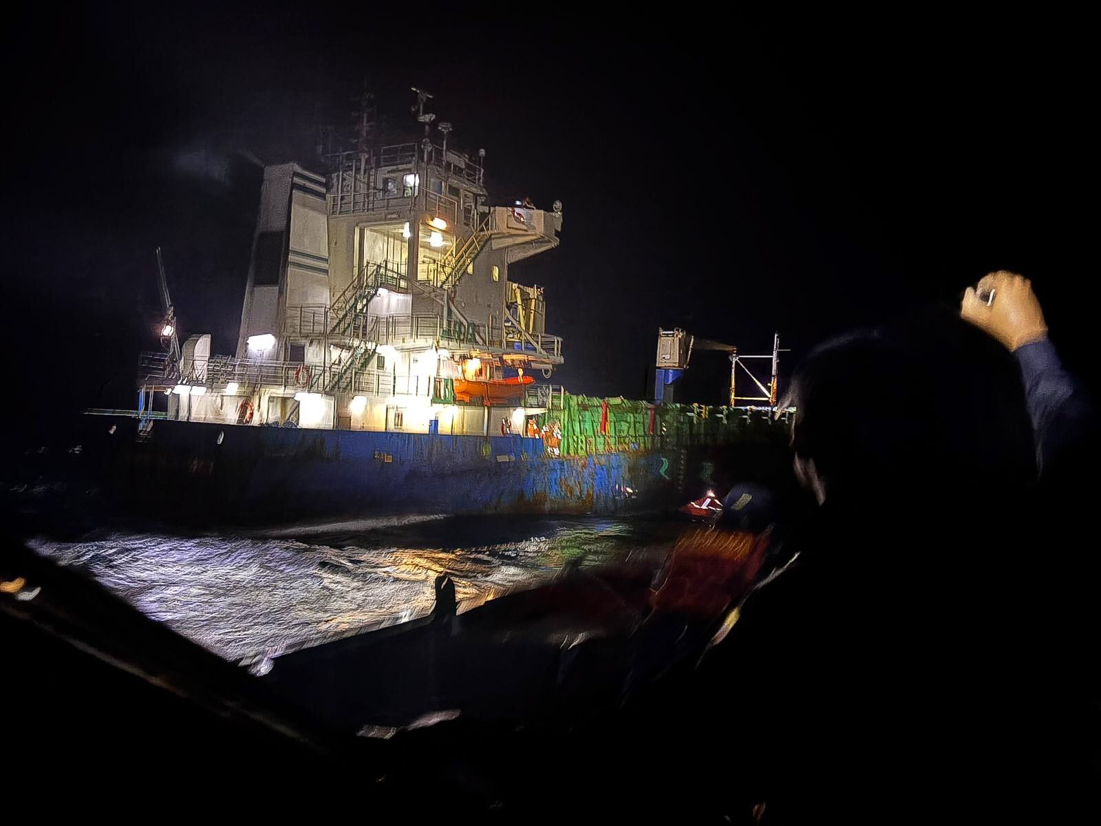 Buque de carga declarado en emergencia en el Caribe colombiano.