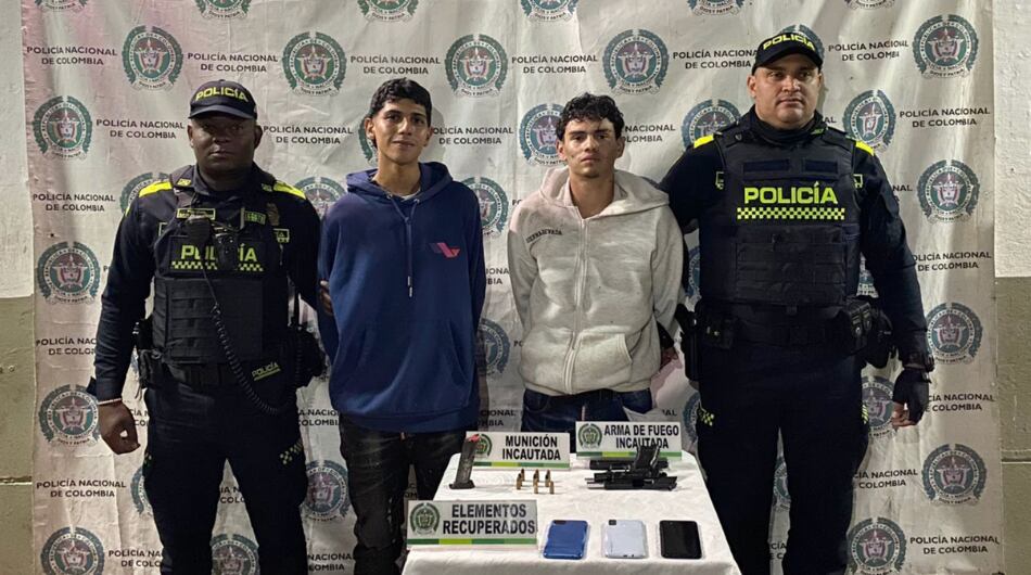 Capturados por secuestro en el barrio El Poblado de Medellín.