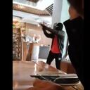 Simulacro de robo en restaurante Noa, Barranquilla.