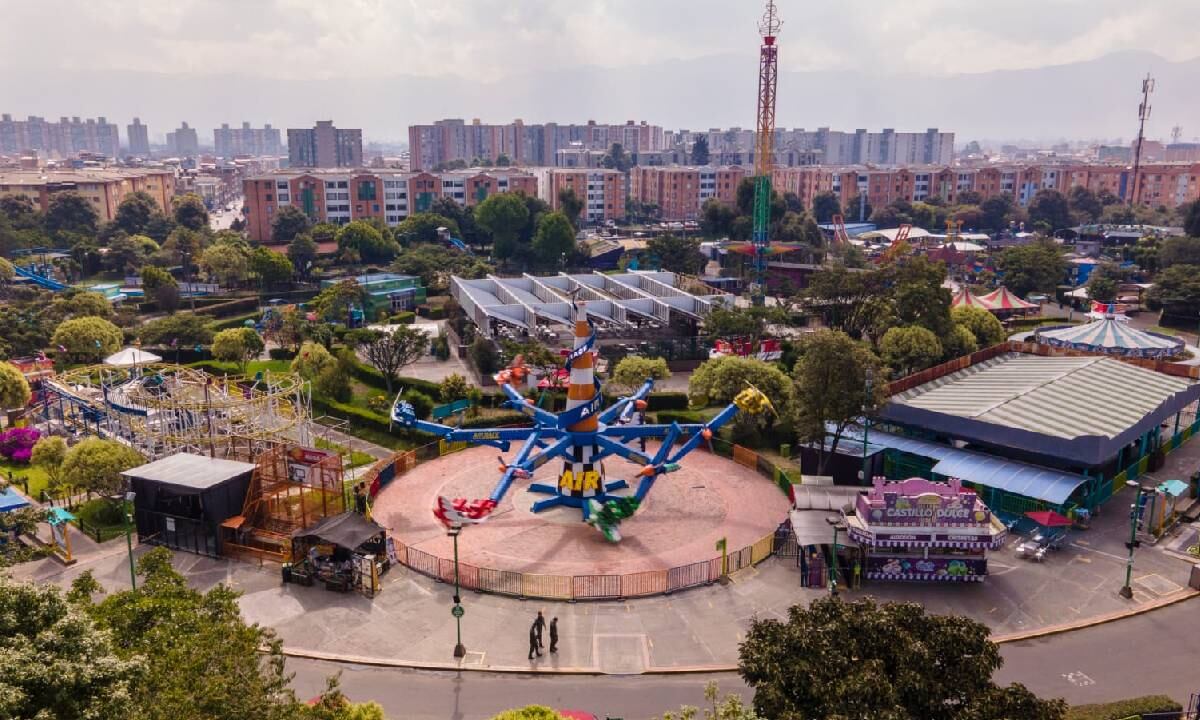 Mundo Aventura - Vista Aérea.