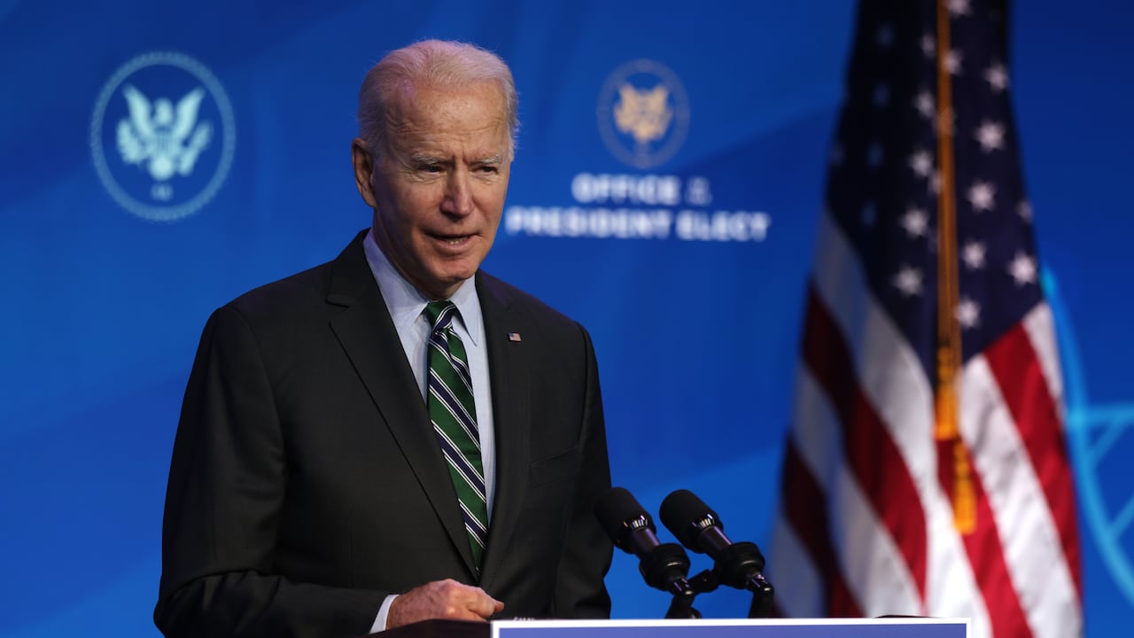 El presidente electo, Joe Biden. (Foto de Alex Wong/Getty Images)