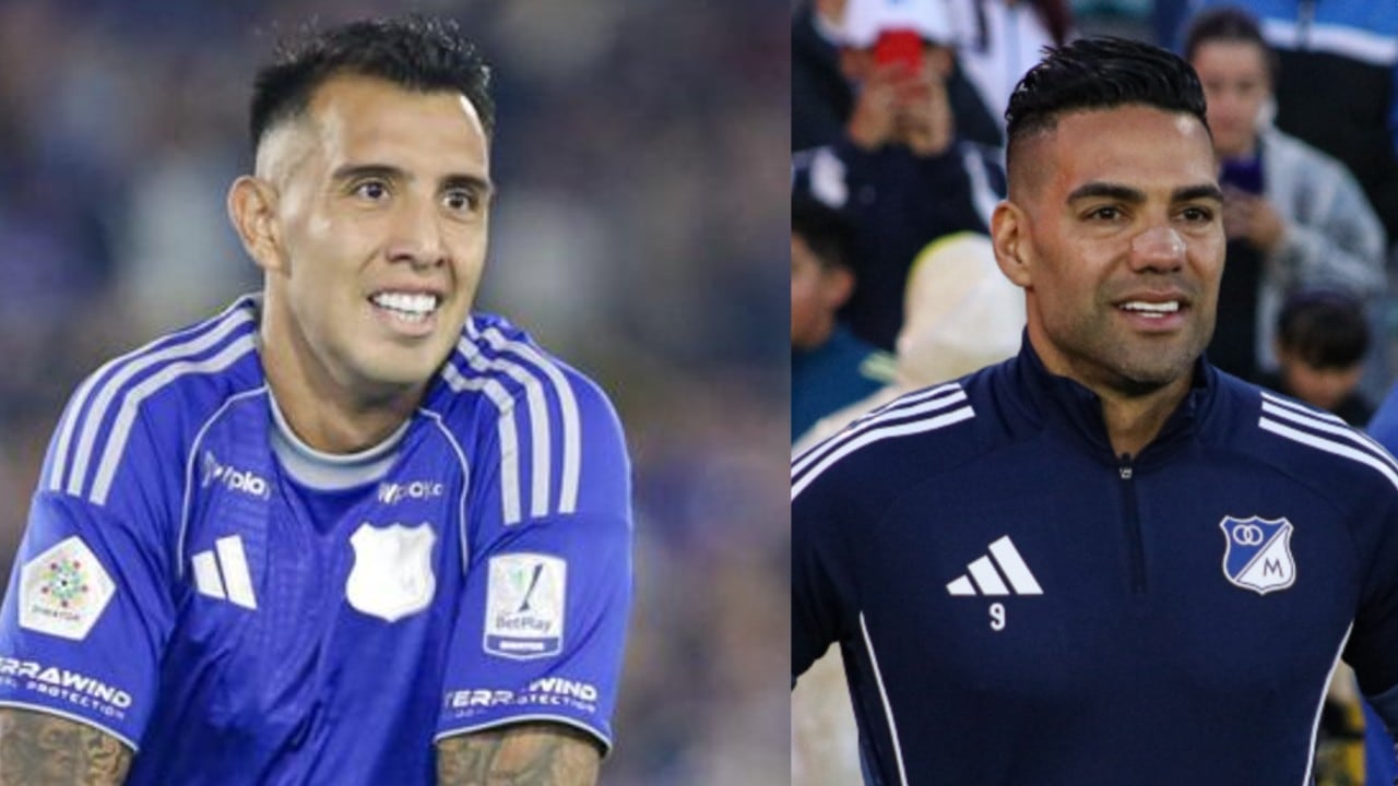 Rodrigo Contreras, goleador de Millonarios - Radamel Falcao.