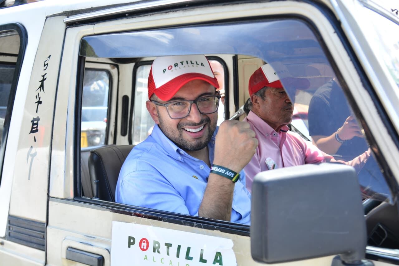 Cristián Portilla, candidato a la Alcaldía de Bucaramanga.