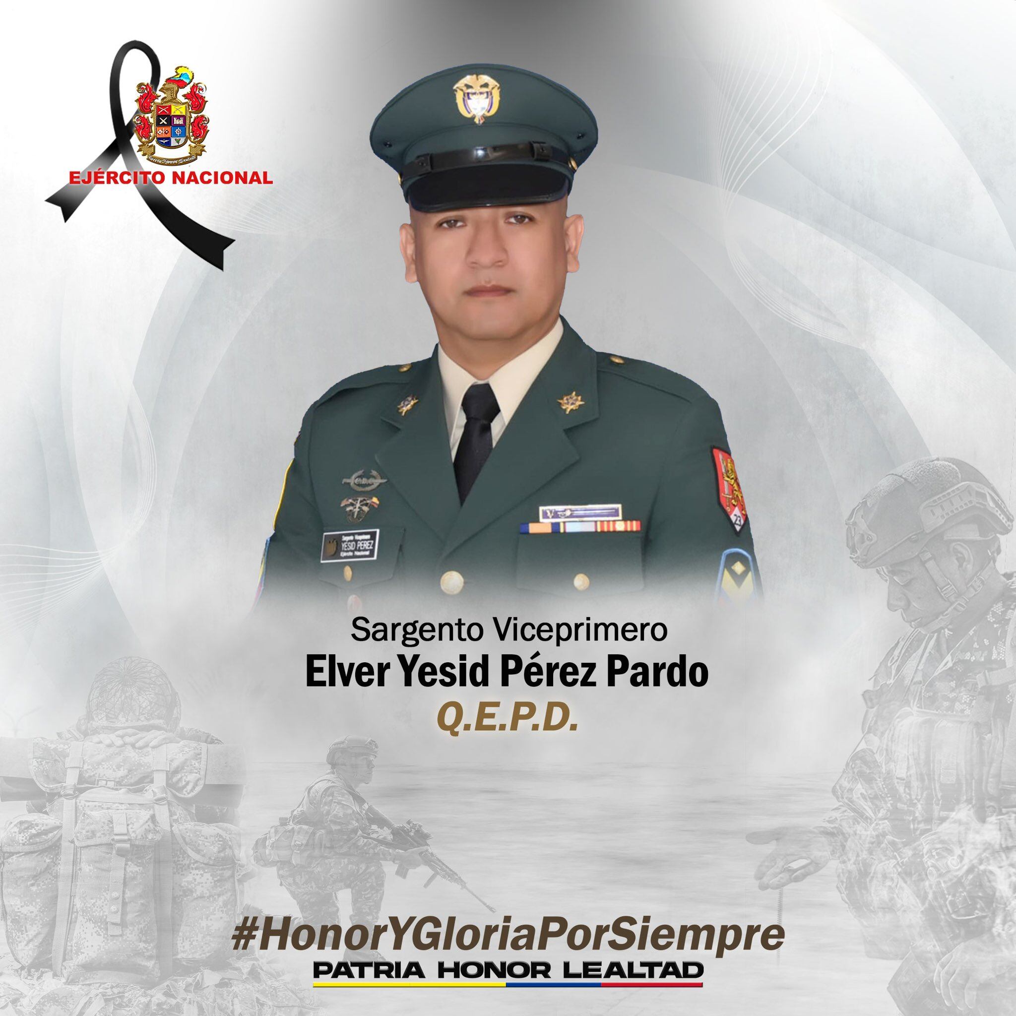 Suboficial fue asesinado en operativo este 10 de marzo