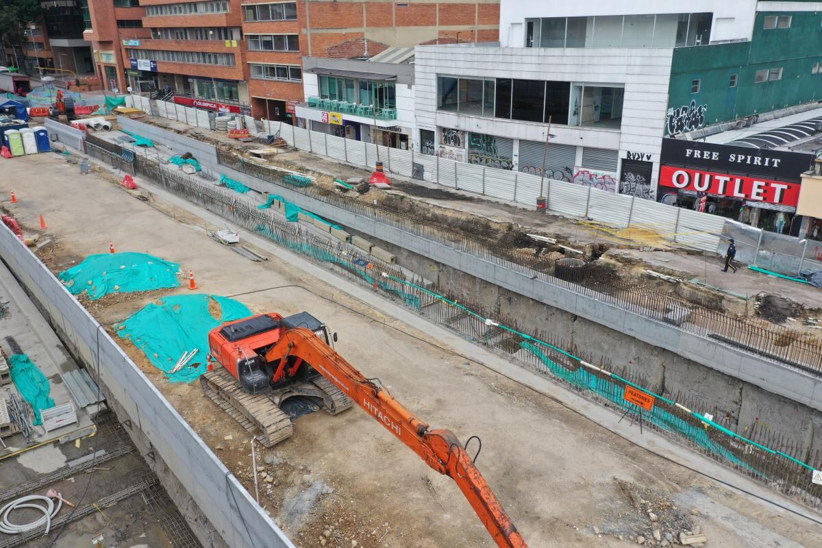 Intercambiador vial de la Calle 72 Metro de Bogotá