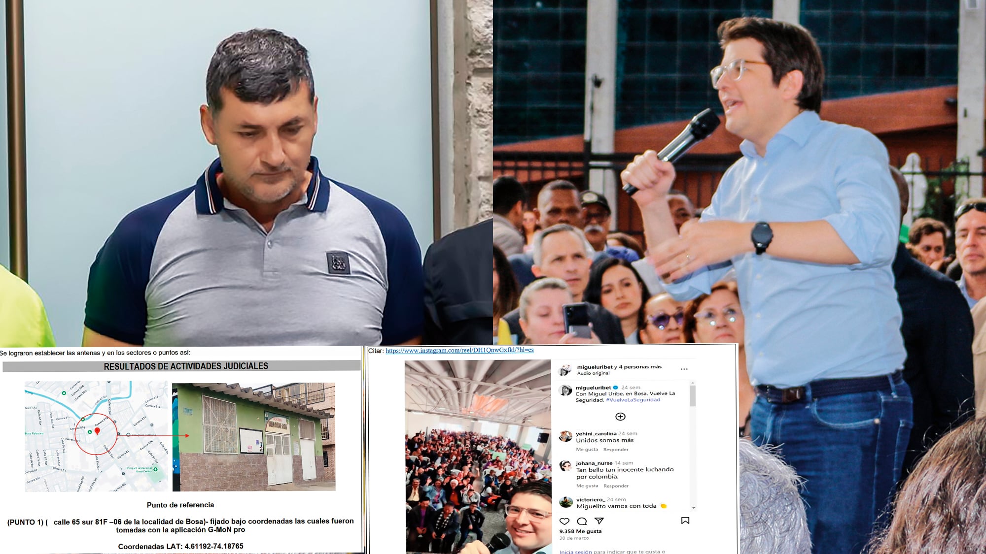 Alias el Viejo, último capturado por el crimen de Miguel Uribe Turbay, tiene varios ingresos a la cárcel y es cercano a la Segunda Marquetalia.