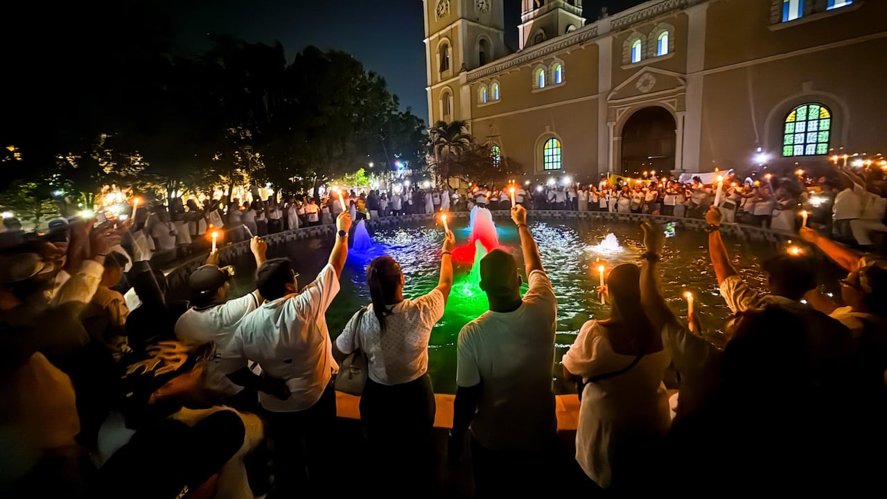 Jóvenes de Paz lideran velatón desde Sincelejo para toda Colombia.