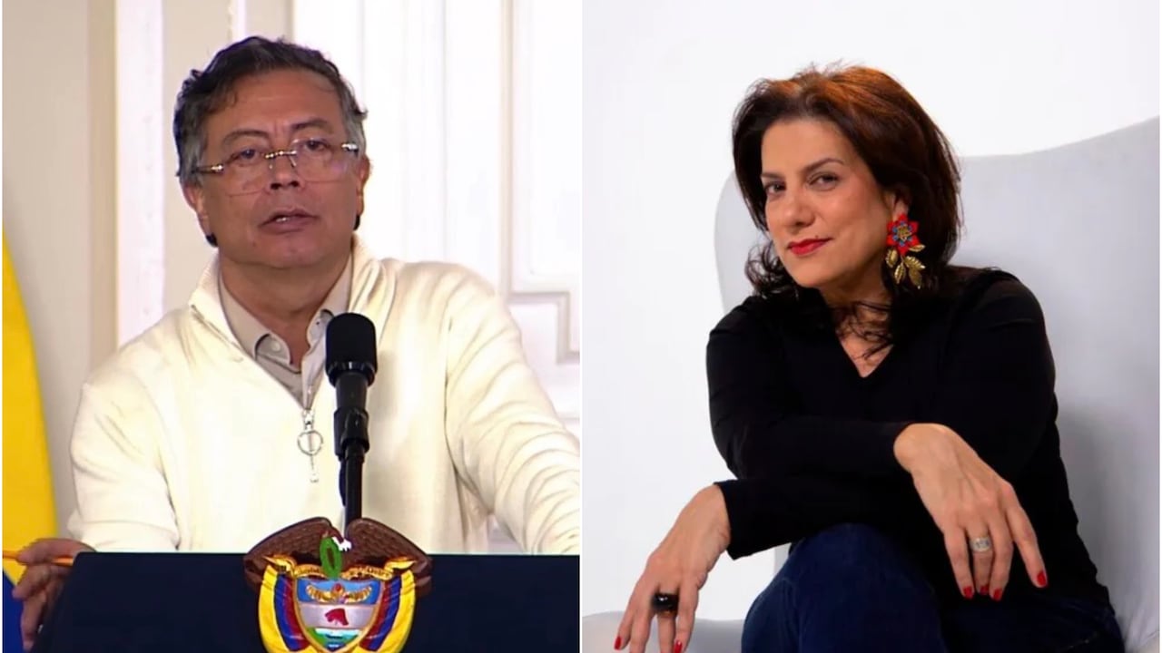 Gustavo Petro y Alexandra Falla.