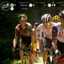 Nairo Quintana, el único que pudo seguir a Vingegaard y Pogacar en la etapa 16 del Tour de Francia 2022