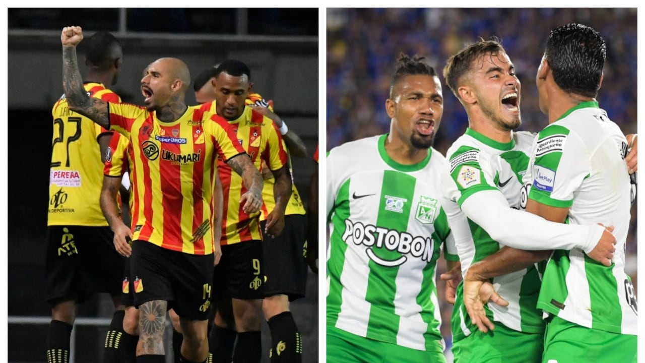 Deportivo Pereira y Atlético Nacional, los representantes de Colombia en la Copa Libertadores