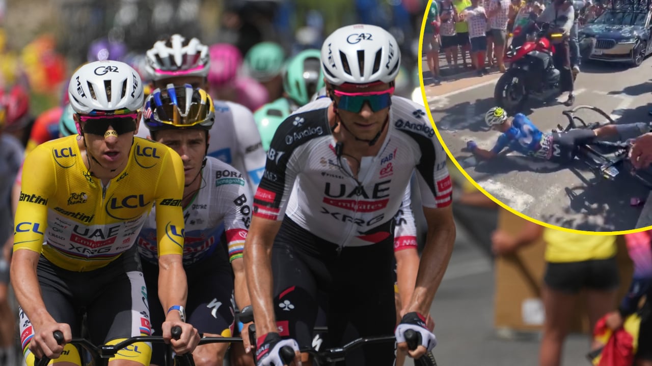 El UAE Team Emirates dio su versión oficial de lo sucedido en el Alpe d'Huez