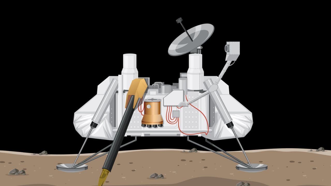 Viking 1 Vector de la nave espacial