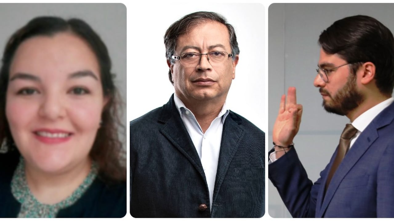 María Camila Díaz, Gustavo Petro y Alberto Chinchilla son dos nuevos viceministros del Ministerio de Ciencia y Tecnología