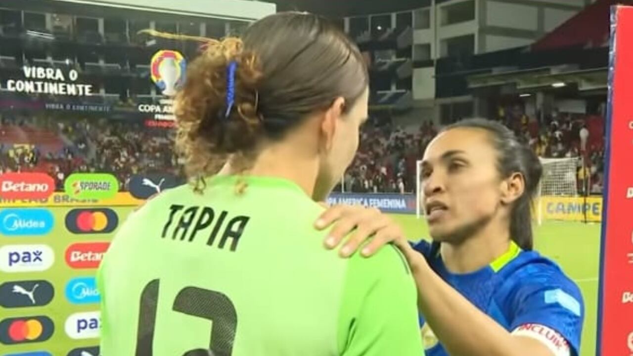 Marta calificó a Colombia como una potencia del fútbol femenino en Sudamérica