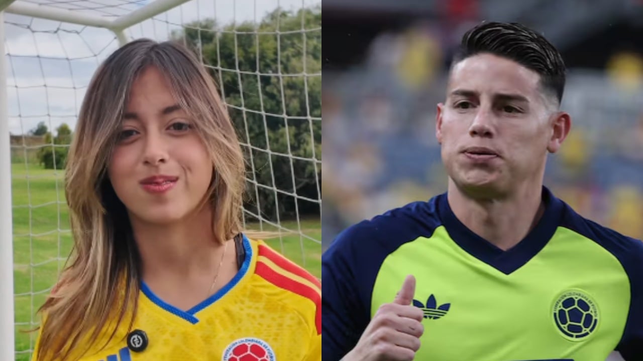 Antonella Petro y James Rodríguez