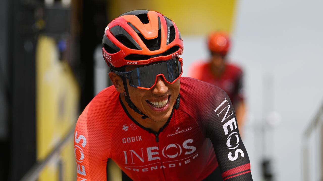 Egan Bernal, corredor del Ineos Grenadiers