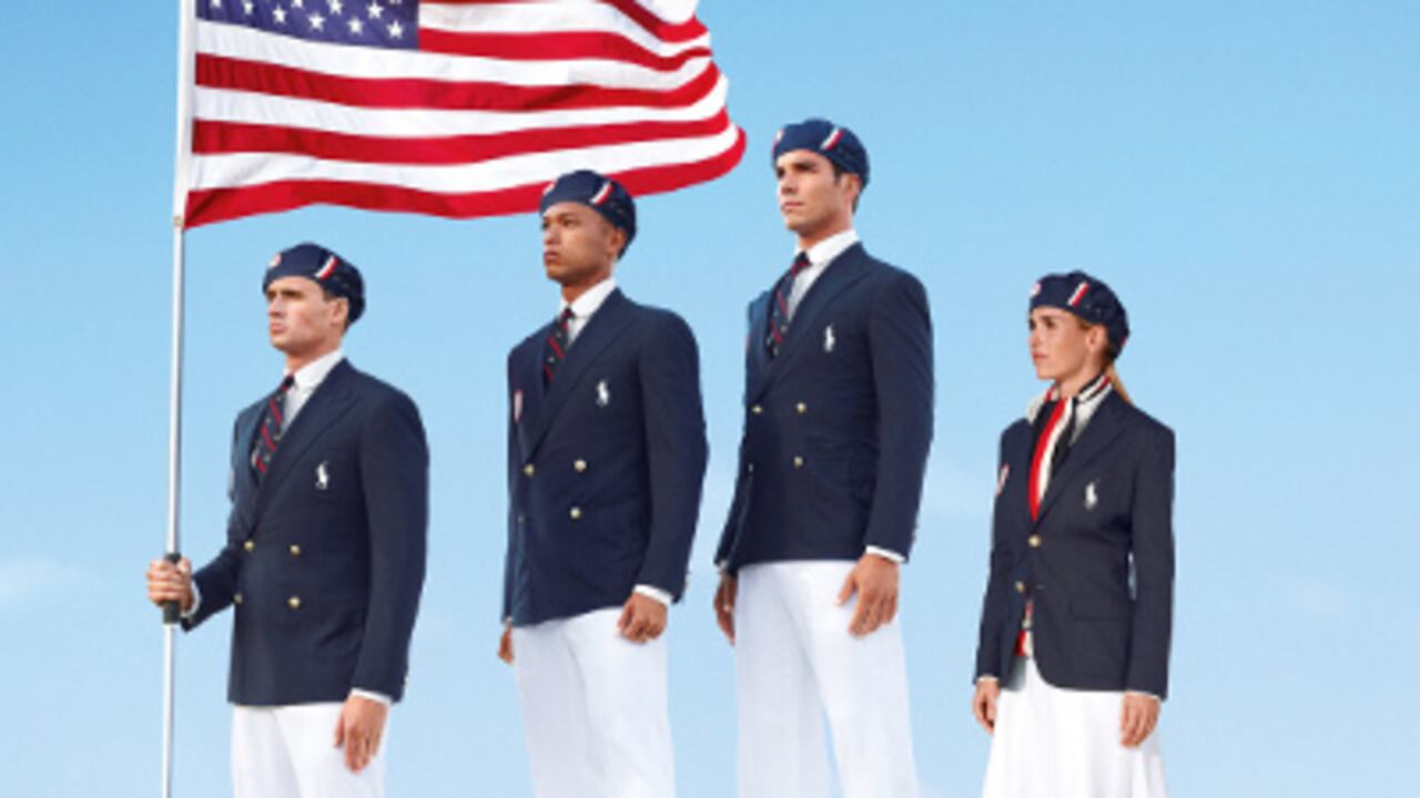 Los uniformes fueron diseñados por el estadounidense Ralph Lauren.