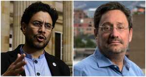 Iván Cepeda y Pacho Santos