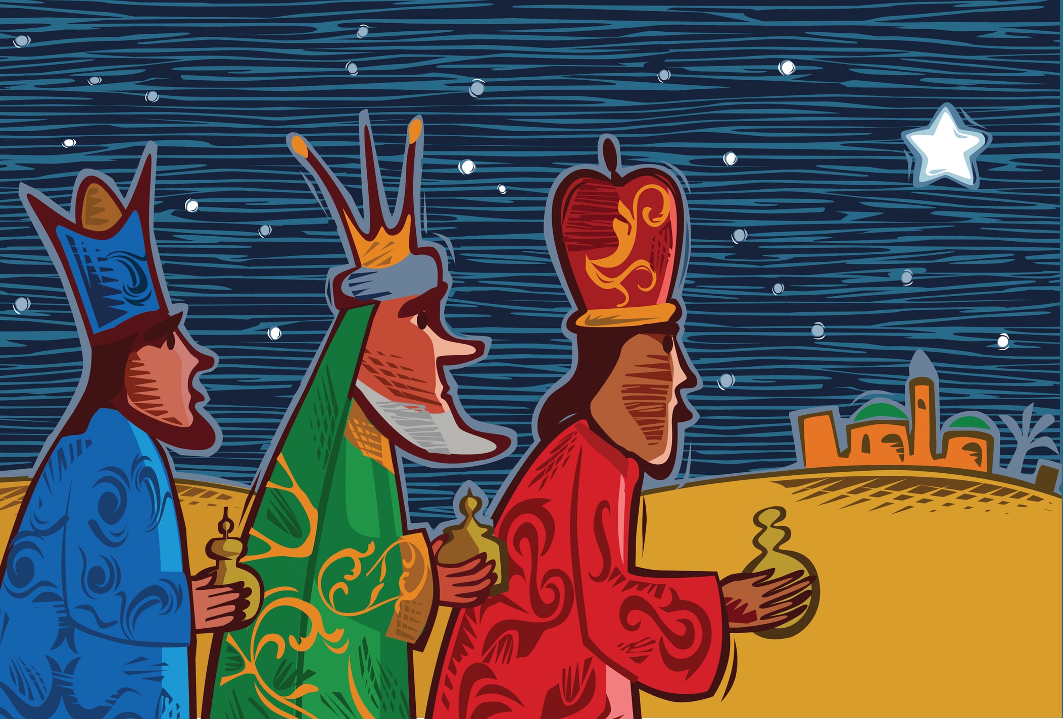 En varios países del mundo se tiene la tradición de pedirle regalos a los reyes magos.