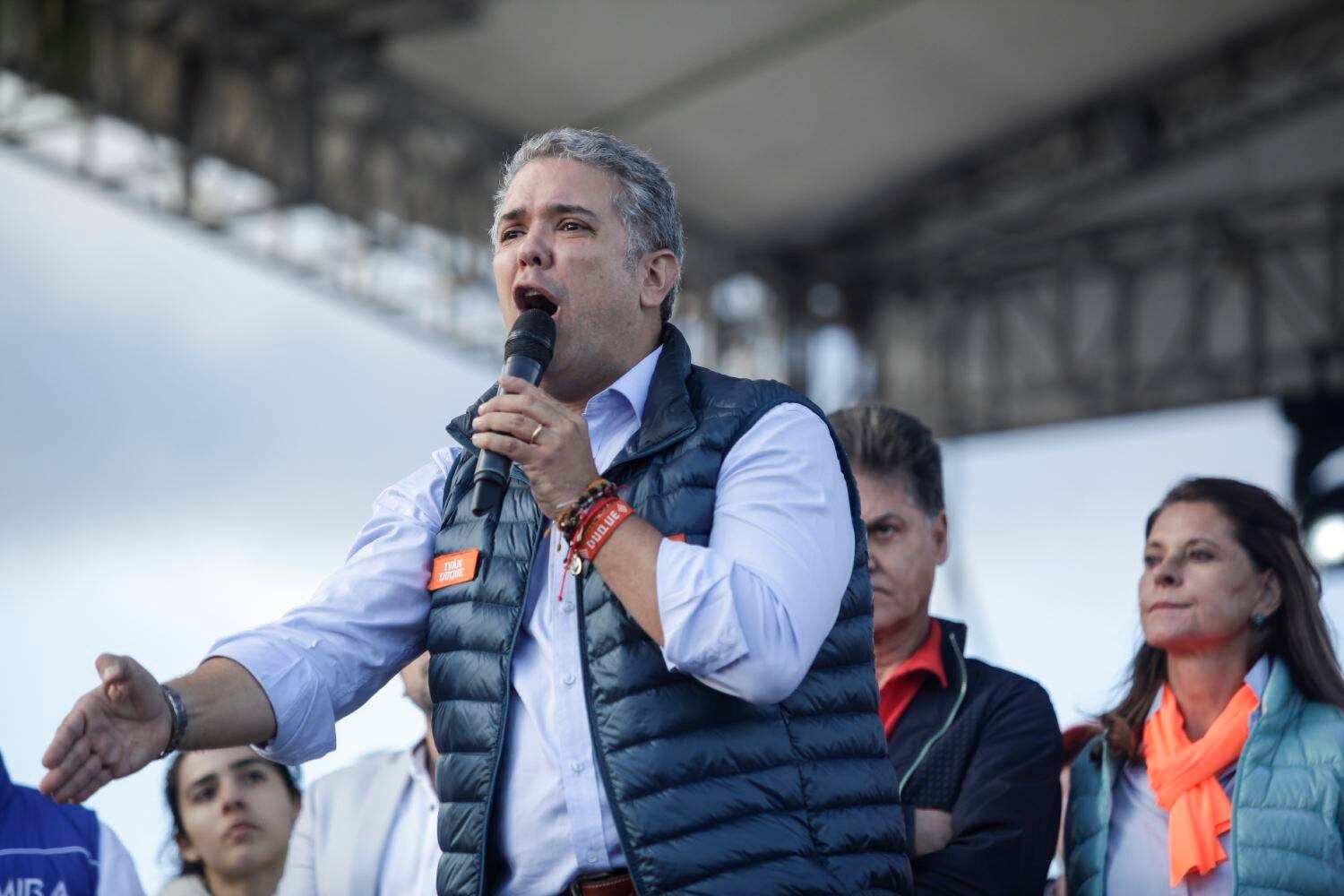 Cierre de campaña de Iván Duque en el parque El Tunal de Bogotá y el partido Mira