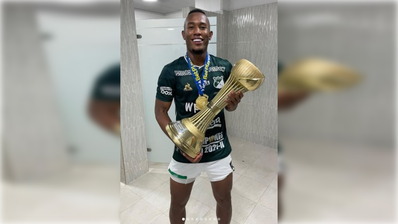 Andrés Balanta, exjugador del Deportivo Cali que murió entrenando con Atlético Tucumán.