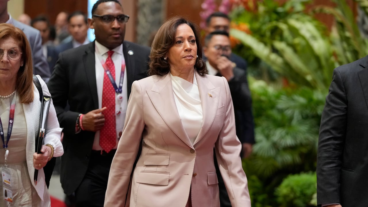 La vicepresidenta de Estados Unidos, Kamala Harris.